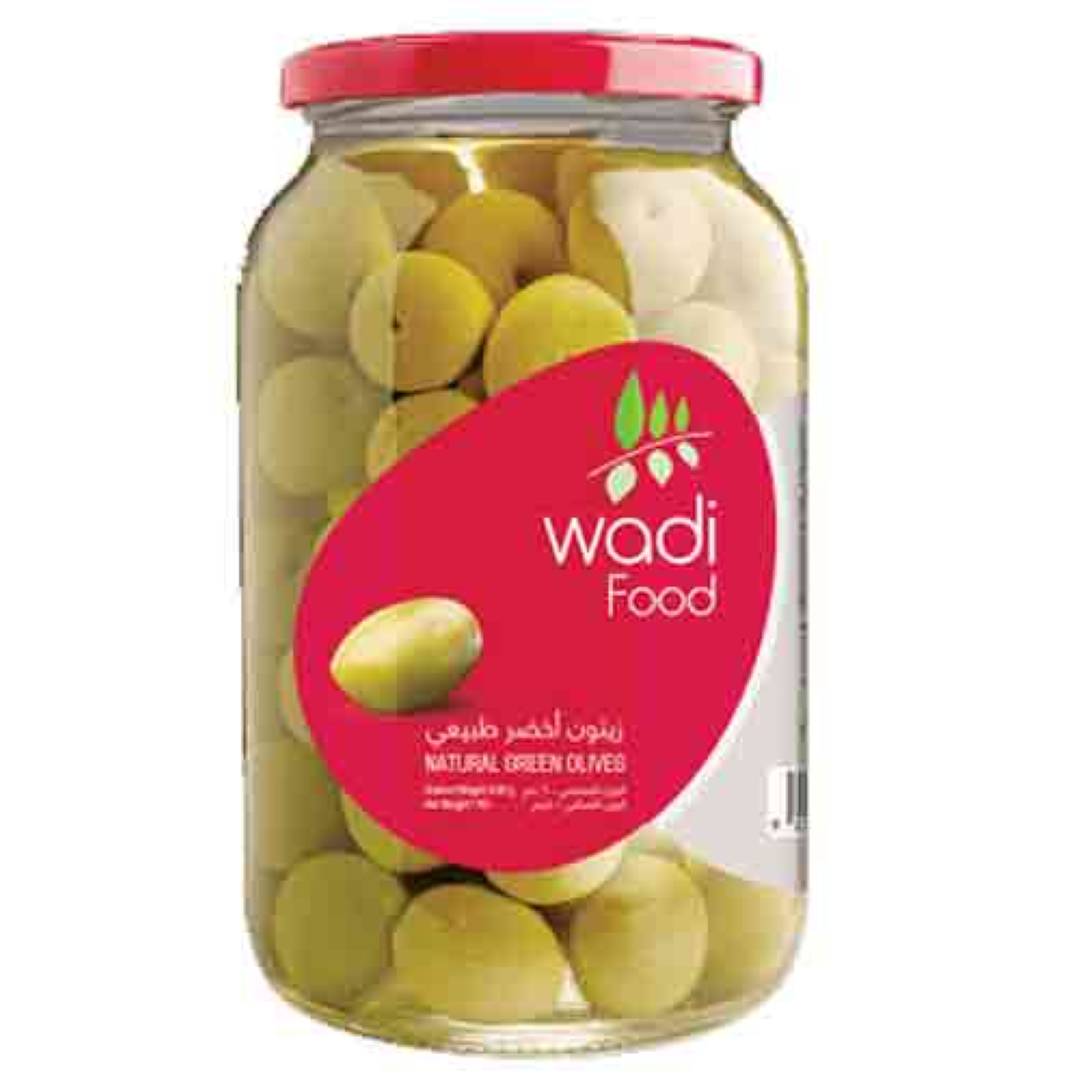 WADI GREEN  OLIVES STUFFED  360G